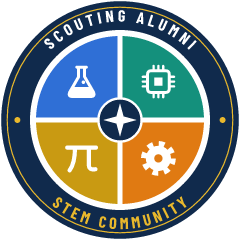 Scouting Alumni STEM Community logo